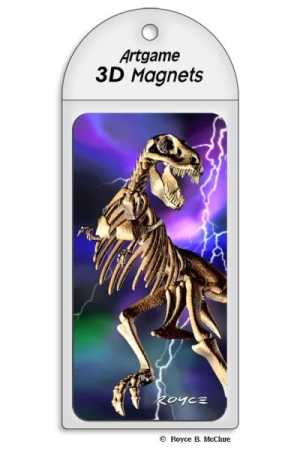 3D Magnet T-Rex B